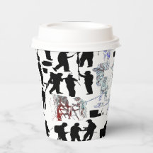 Copas de café artístico personalizado