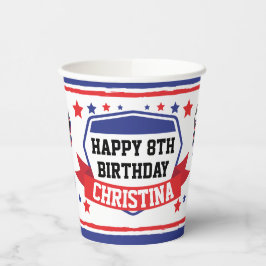 Copas de Festa de aniversario de meninas do Guerre