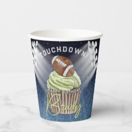 Copas de papel de Festa de aniversário de futebol 