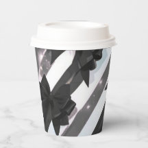 Copas de papel do arco