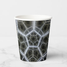 Copas de Papel Multidimensional do Sci-Fi