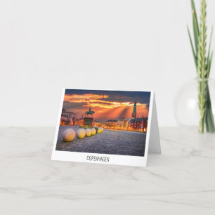 Copenhaga, Dinamarca - cartão postal viagem
