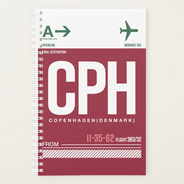 Copenhague - Planejador de Viagens 2026 (Frente)
