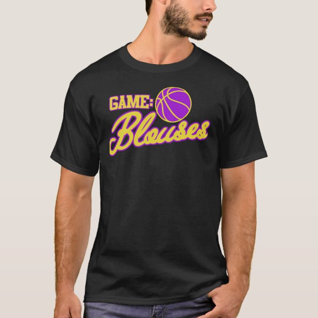 Cópia Clássica de Camiseta do Jogo BLOUSES (Frente)