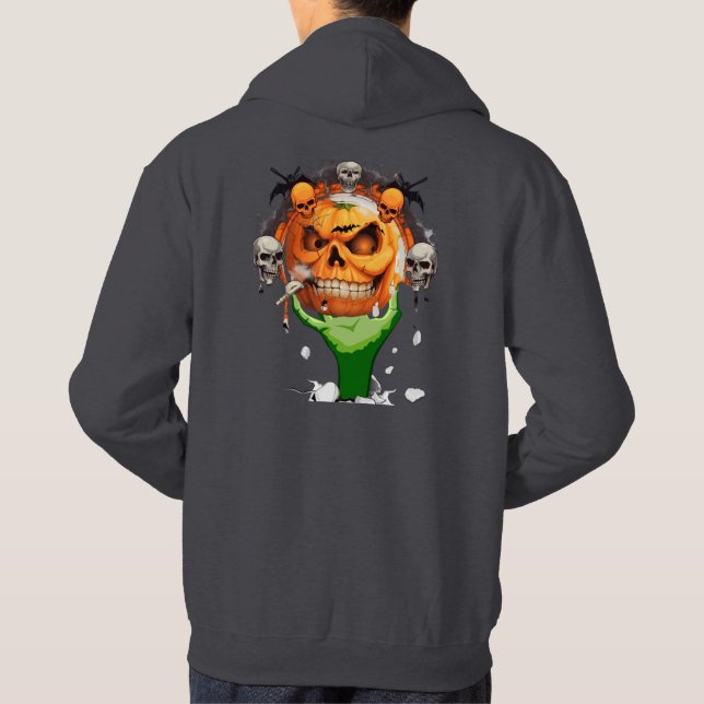 Cópia de Jack, Camiseta do Dia das Bruxas (Verso)