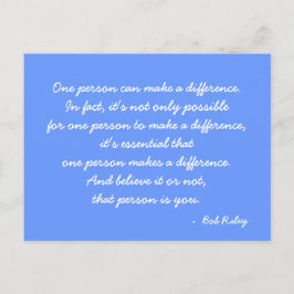 Cópia do cartão postal Inspiracional