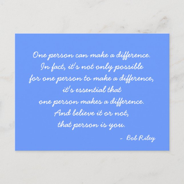 Cópia do cartão postal Inspiracional (Frente)