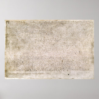 Cópia do Impressão de Réplica da Magna Carta