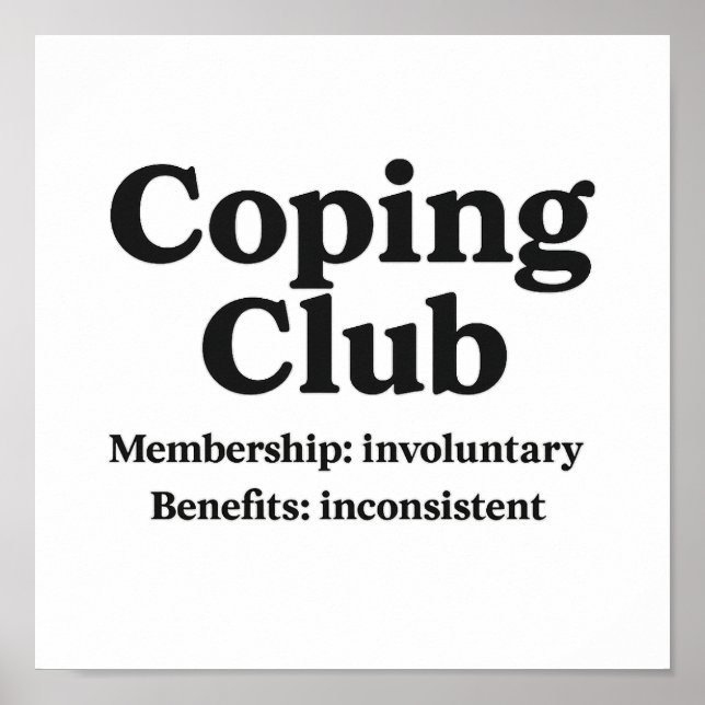 Coping Club - Poster (Frente)