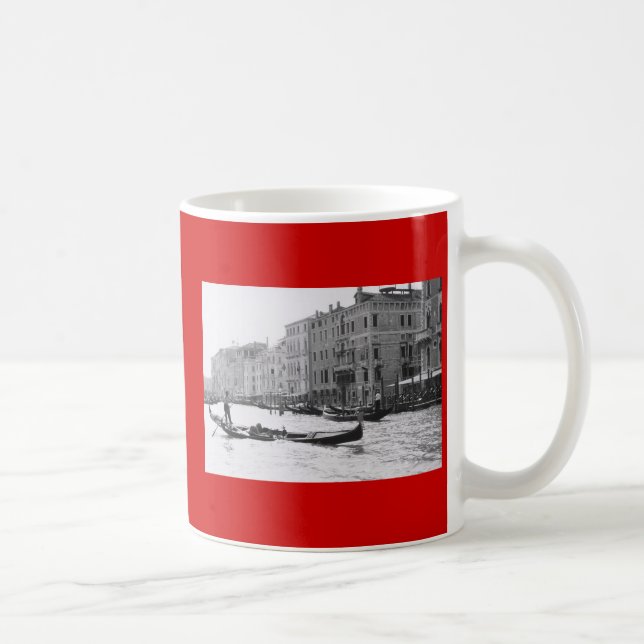 Copo da caneca de café do canal grande da gôndola (Direita)