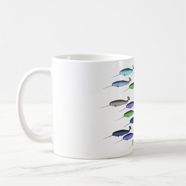 Copo da caneca do grupo de Narwhal (Esquerda)