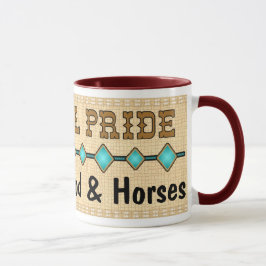 Copo da caneca do orgulho da vaqueira