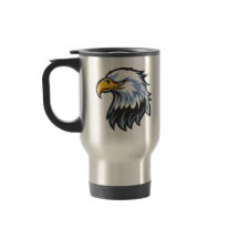 Copo de Aço Águia – Caneca de Viagem em Aço Inox