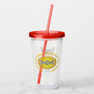Copo De Acrílico 16 Oz JJ voando Sem Paciente Deixado Para Trás