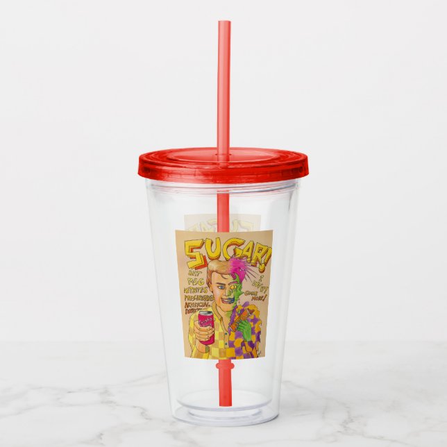Copo De Acrílico Açúcar! (Frente)