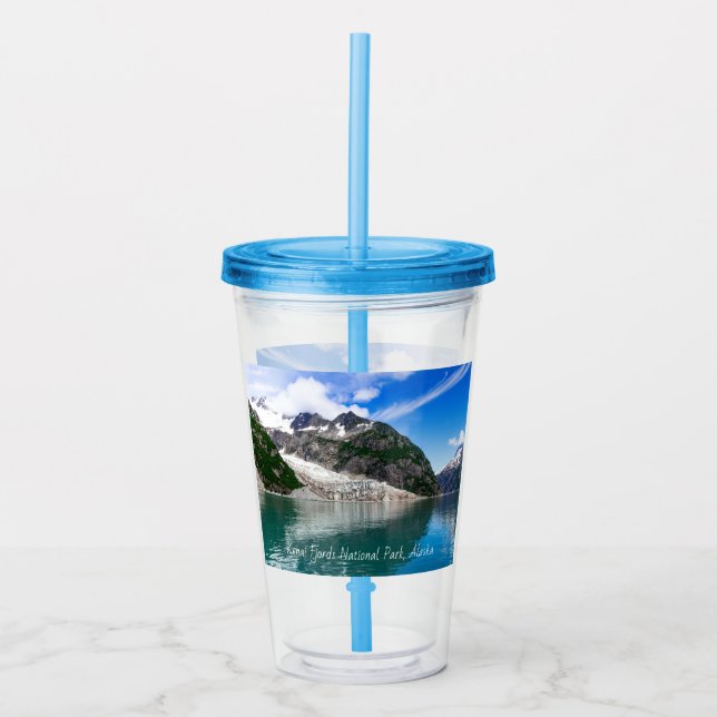 Copo De Acrílico Alasca Souvenir Tumbler (Frente)