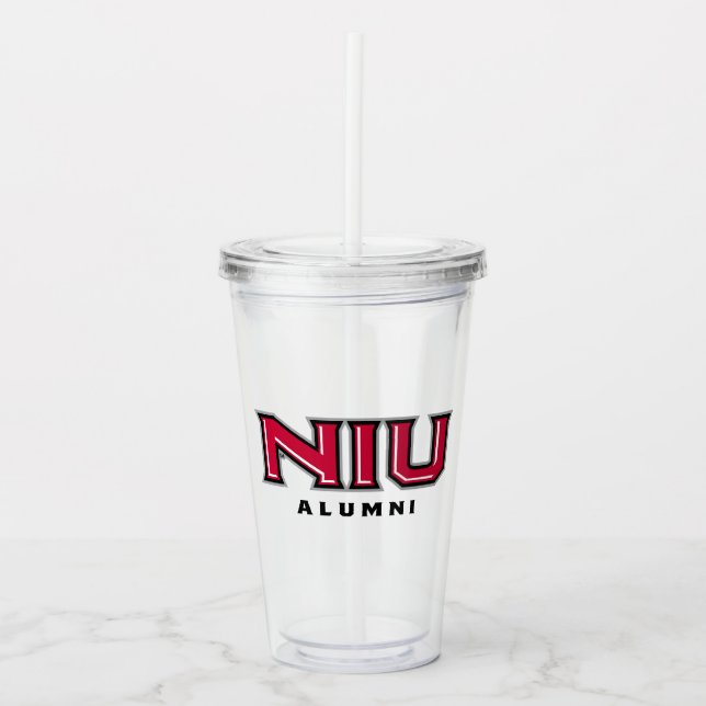 Copo De Acrílico Alumni NIU (Frente)