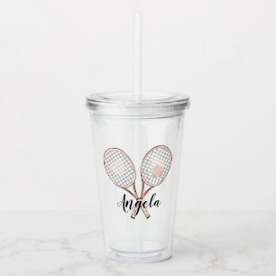 Copo De Acrílico Amante feminino do tênis personalizado