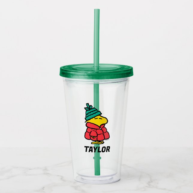 Copo De Acrílico Amendoins | Woodstock Puffy Jaqueta de inverno (Frente)