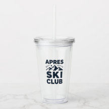 Apres Ski Club Logotipo da Montanha - Inverno Masc