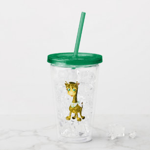 Copo De Acrílico Baby Giraffe -
