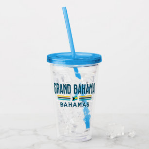 Copo De Acrílico Bahamas Souvenir Presente: Grande Independência Ba
