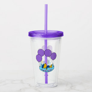 Copo De Acrílico Balões de Travesseiro de Ferald