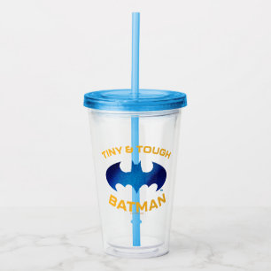 Copo De Acrílico Batman Mais Bonito Que Pequeno E Duro