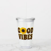 Boas Vibes | Girassol amarelo claro