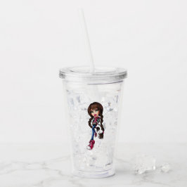 Copo De Acrílico Bratz Acrylic Tumbler