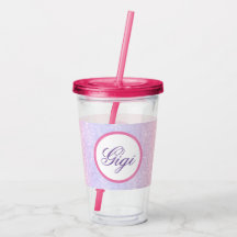 Brilho de Nome Personalizado Rosa Fofo