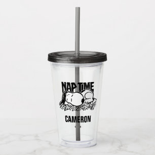 Copo De Acrílico Camisetas Rock Hora do Sono Adicione seu nome