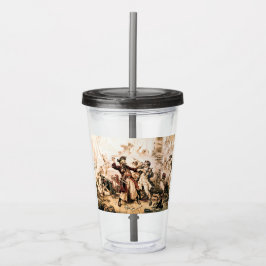 Copo De Acrílico Capture, Pirata Barba Negra, Vingança da Rainha An