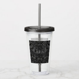 Copo De Acrílico Carcarvão Mandala - Tumbler acrílico