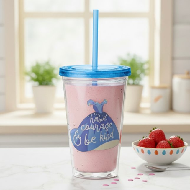 Copo De Acrílico Cinderela (Criador carregado)