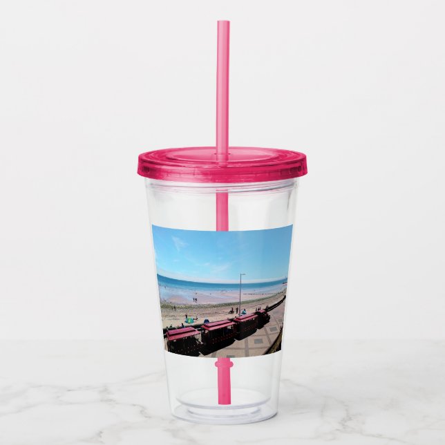 Copo De Acrílico Comboio Choo , em Bridlington (Frente)