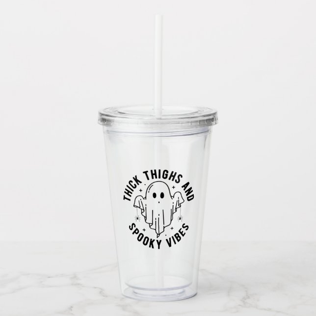 Copo De Acrílico Coxas Espessas E Víblias Loucas. (Frente)