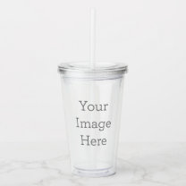 Copo De Acrílico Criar seu próprio Tumbler acrílico