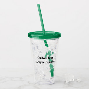 Copo De Acrílico Crie seu próprio personalizado simples de 16oz, Ve