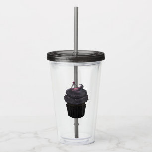 Copo De Acrílico Cupcake Noivado doce