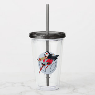Copo De Acrílico DC Super Hero Girls Katana
