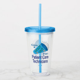 Copo De Acrílico Descubra os técnicos de atendimento ao paciente