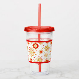 Copo De Acrílico Design Moderno do Século Médio Retroativo