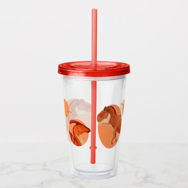 Copo De Acrílico Dino Tumbler (Direita)