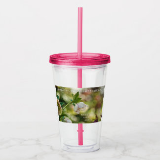 Copo De Acrílico Earth Day Gift 🌸Dreamy Flower   | Acrylic Tumbler