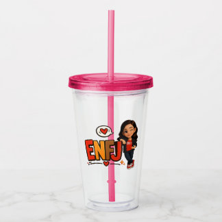 COPO DE ACRÍLICO ENFJ