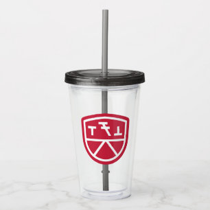 Copo De Acrílico Escudo Phi Sigma Kappa
