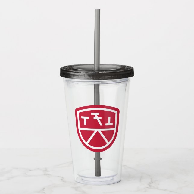 Copo De Acrílico Escudo Phi Sigma Kappa (Frente)