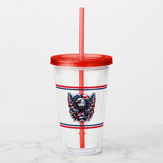 Copo De Acrílico EUA Acrylic Tumbler (Frente)