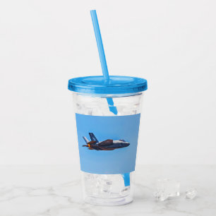 Copo De Acrílico F-35A Lightning II - Tumbler acrílico